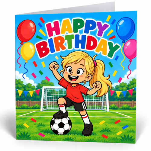 Birthday Card (Girl)