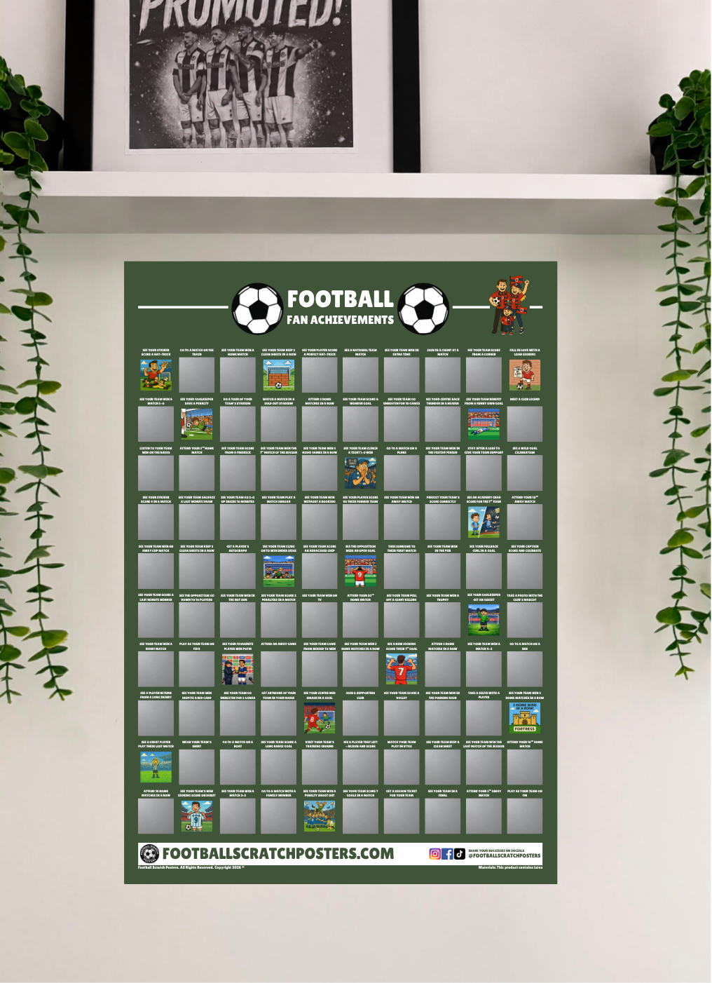 FOOTBALL FAN ACHIEVEMENTS