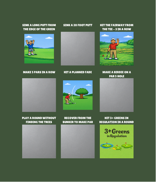GOLF ACHIEVEMENTS