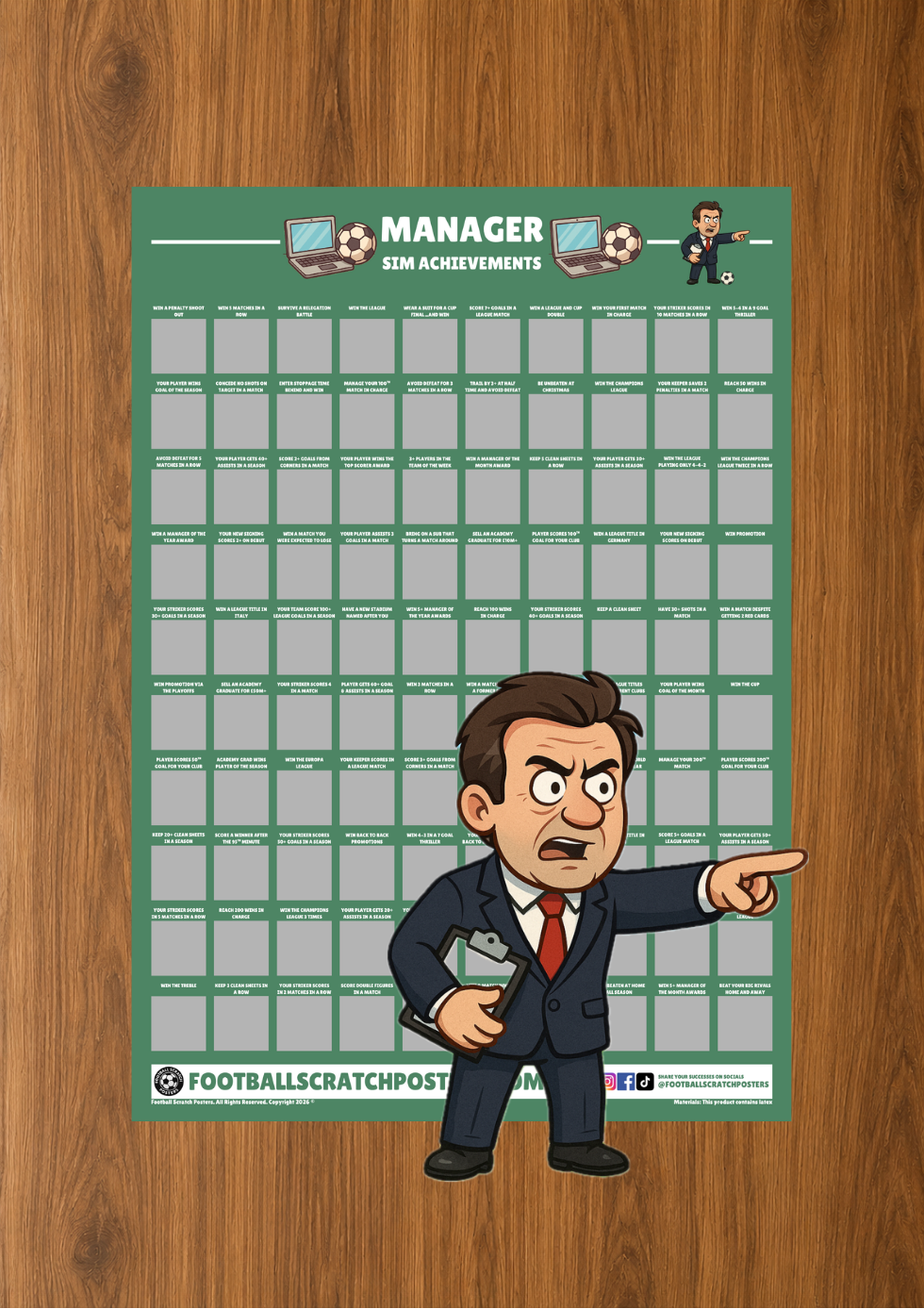 Football Manager Sim Achievements