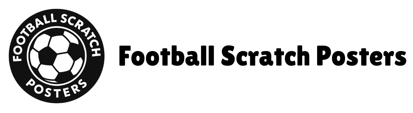 Football Scratch Posters